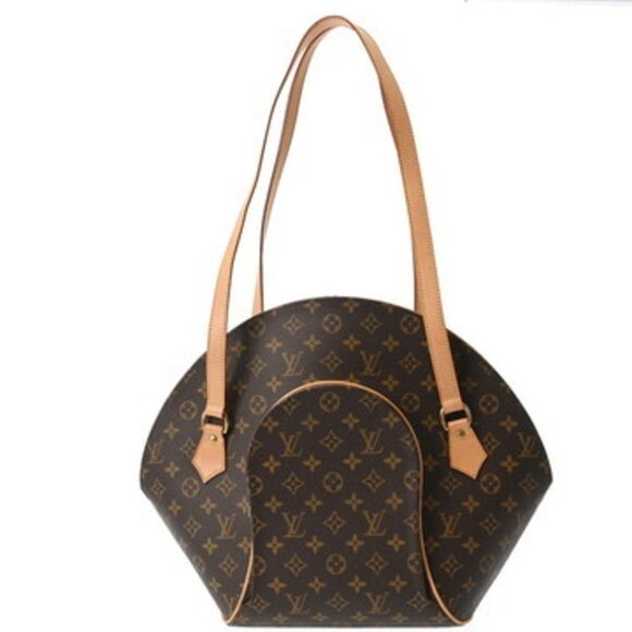 LOUIS VUITTON Brown Monogram Canvas Ellipse Shoulder Bag - Picture 1 of 11